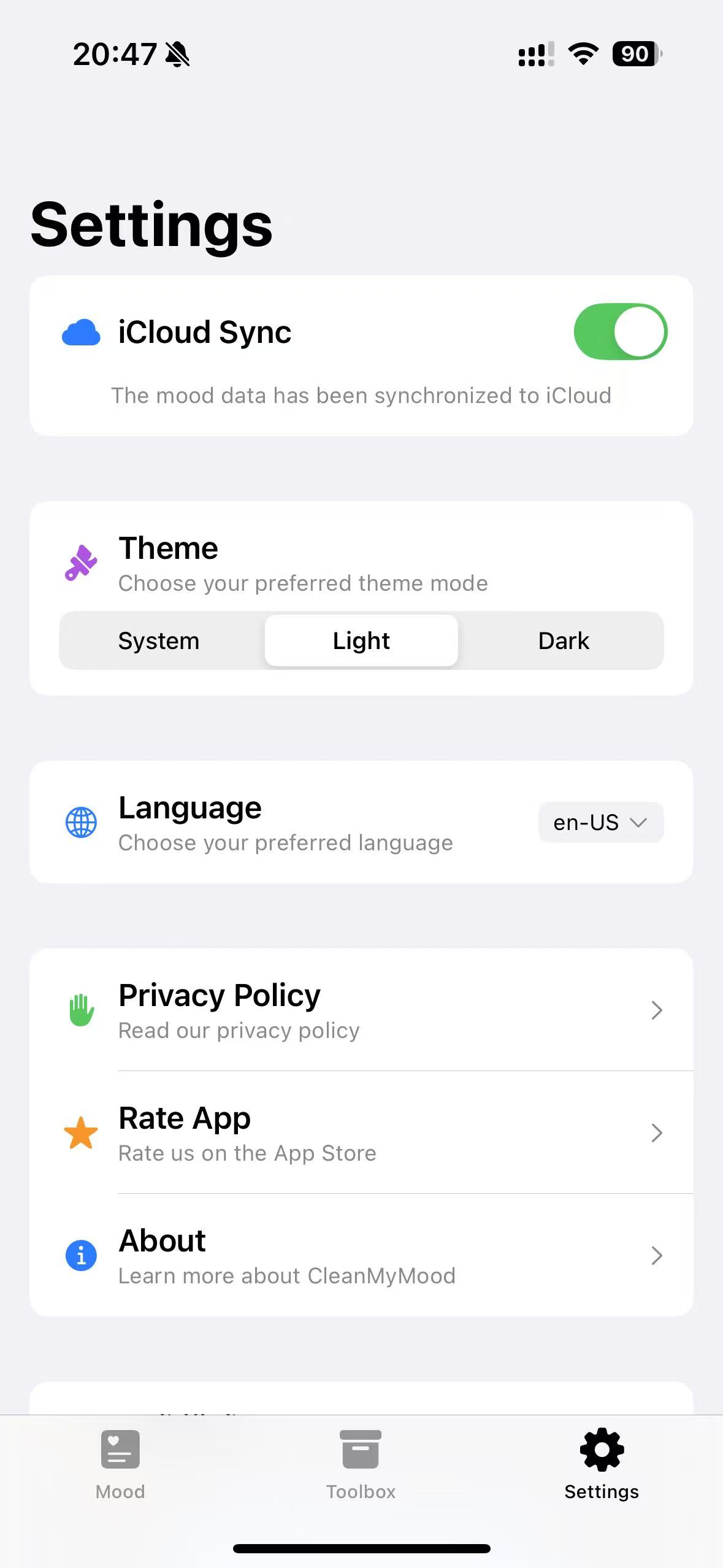 Privacy Settings
